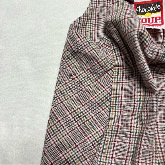 Chocolate Soup | Vintage Jumpsuit Plaid 70s - Picture 3 of 5